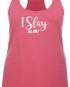 I slay Racerback Tank