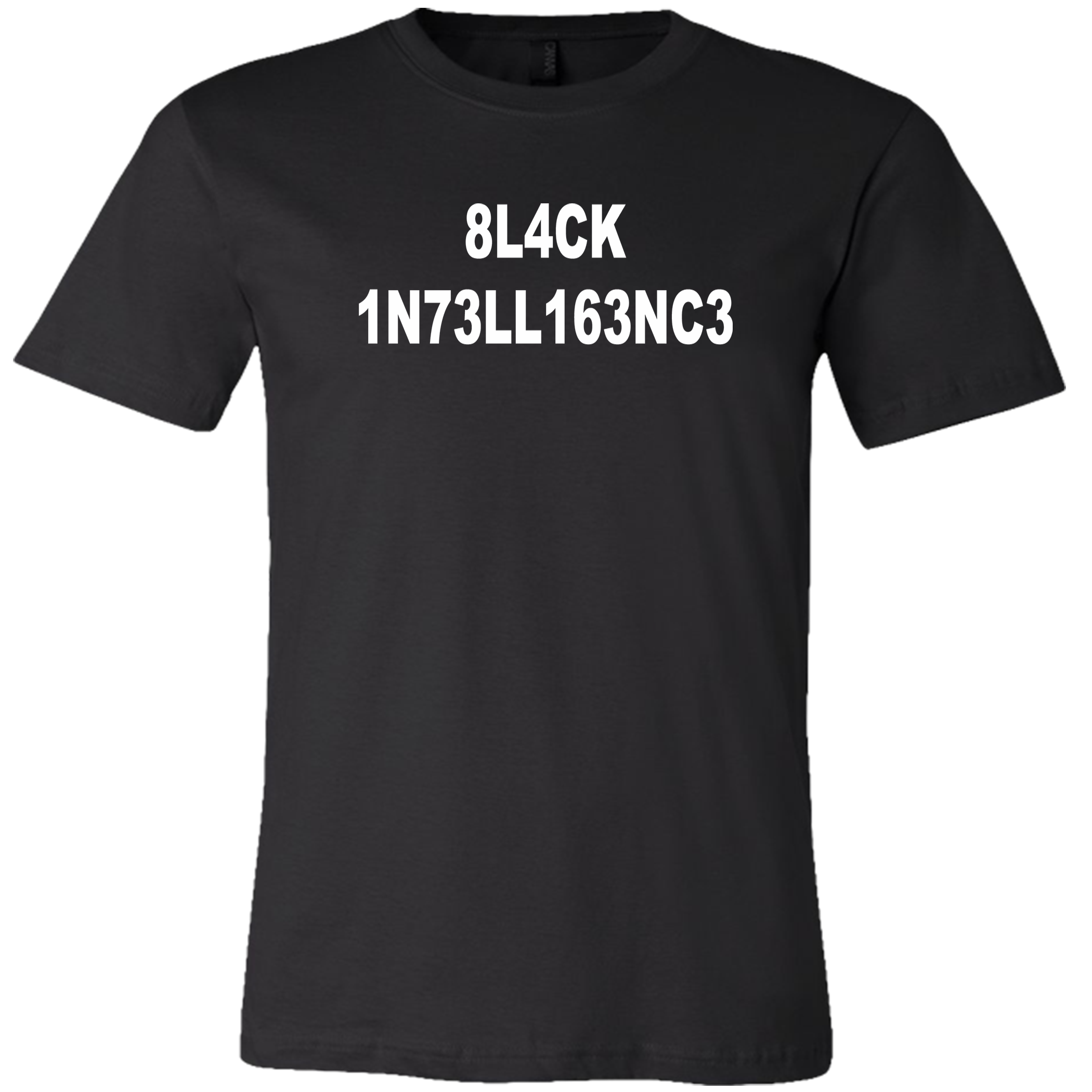 black intelligence t shirt meaning