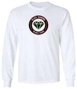 Black Diamond White Long Sleeve