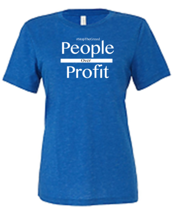 People Over Profit Ladies Relaxed Fit