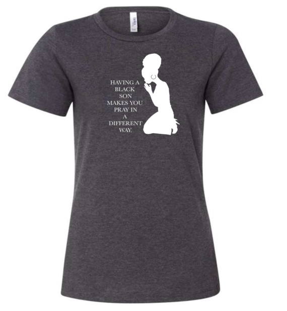 Have a black son Dark Heather grey