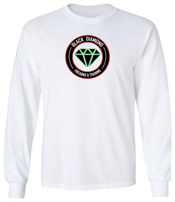 Black Diamond White Long Sleeve