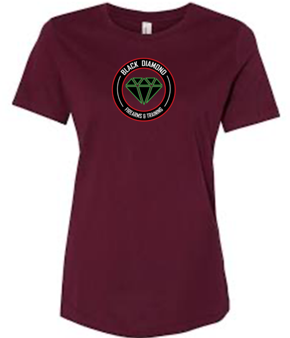 Black Diaomond Firearms & Training Ladies Maroon