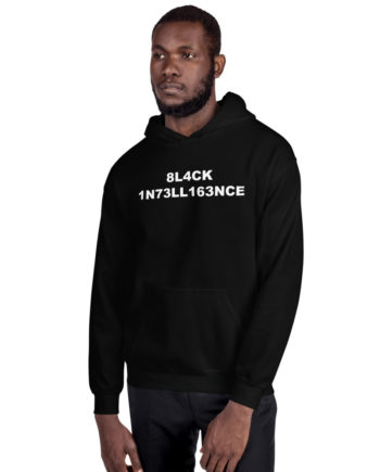 Black Intelligence Unisex Hoodie