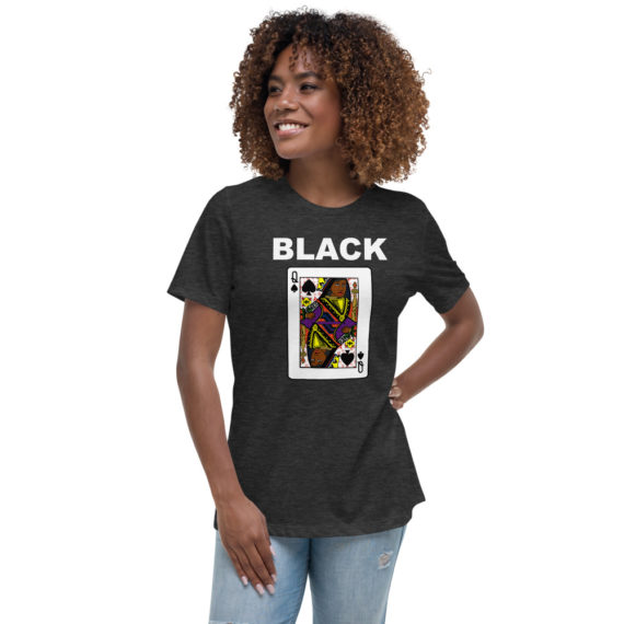 Black Queen Ladies T shirt